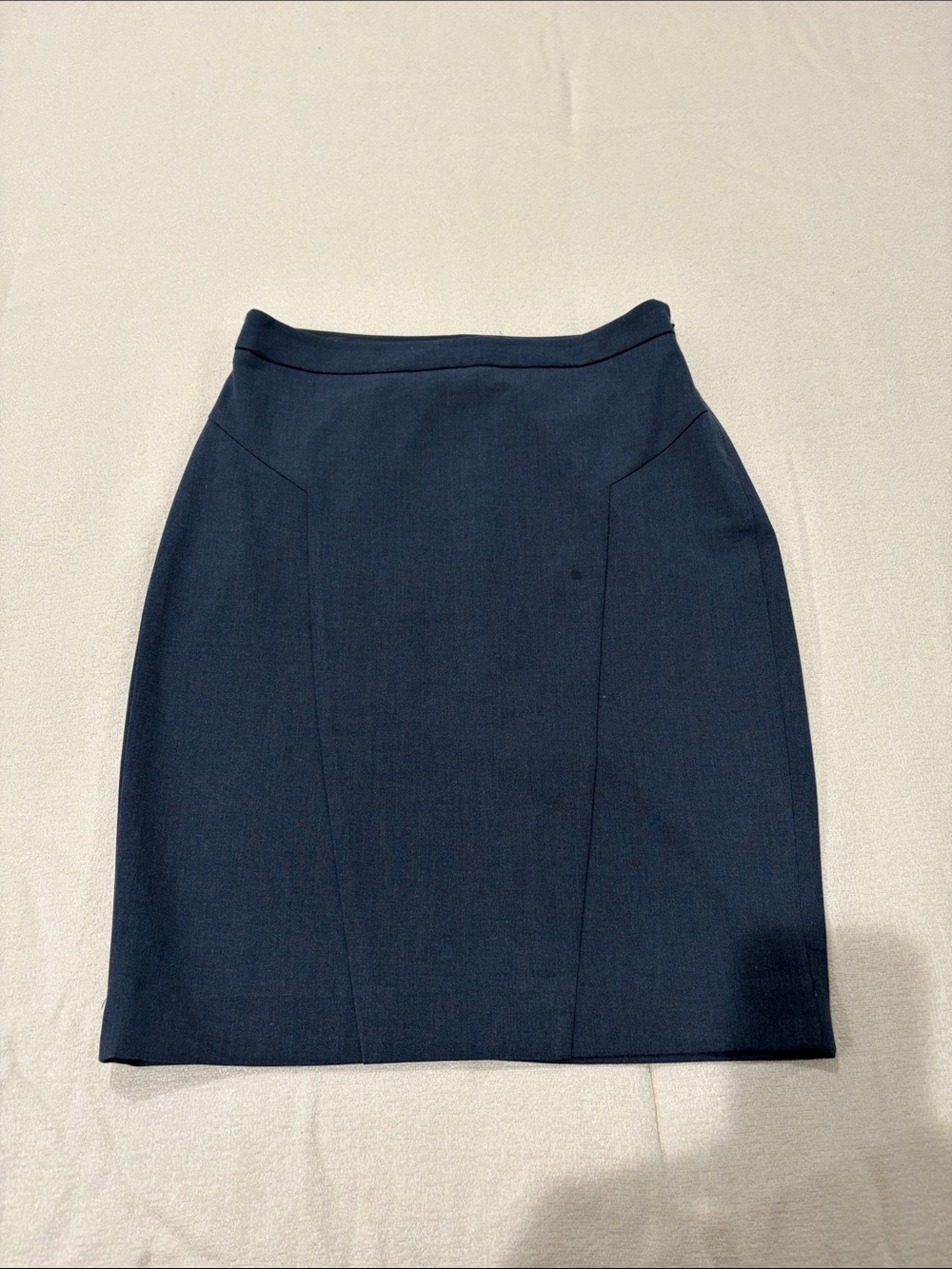 The Limited Navy Blue Pencil Skirt - Tailored Women's Work Skirt